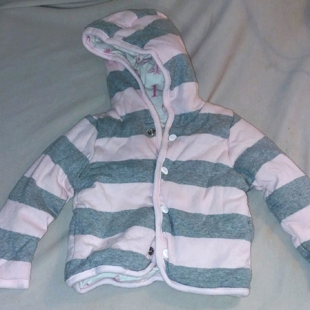 Burt's Bees Baby Reversible Jacket 6 To 9M